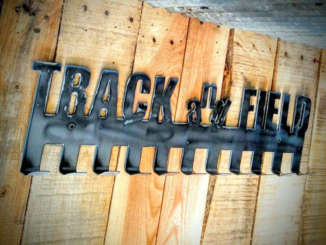 Track and Field Medal Display Hook, Medal Holder Etsy