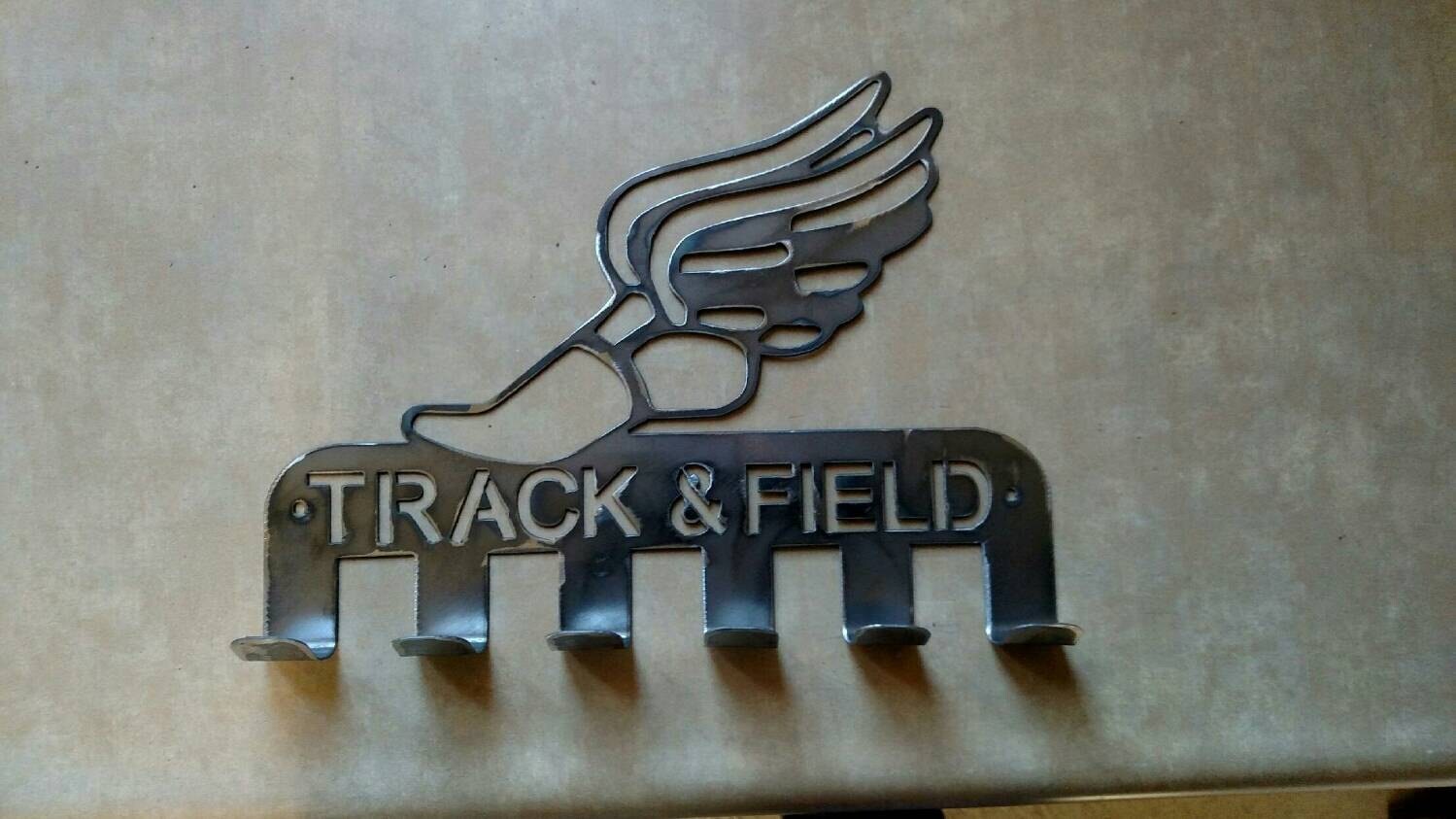 Track and Field Medal Display Hook Etsy