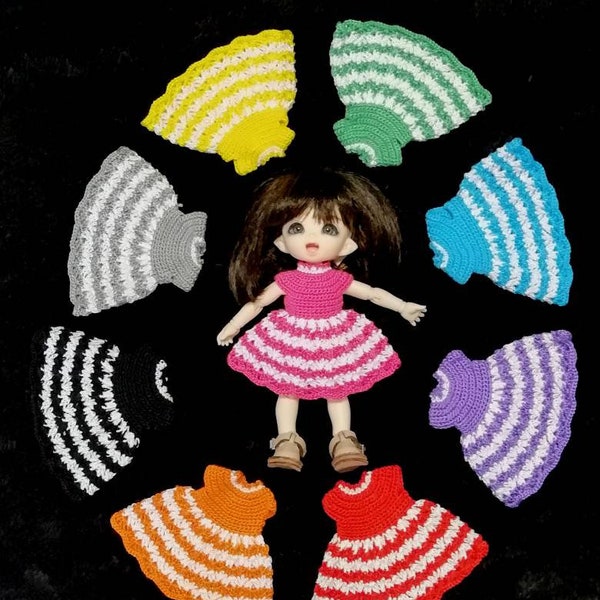 Crochet Retro Dress Pattern Etsy