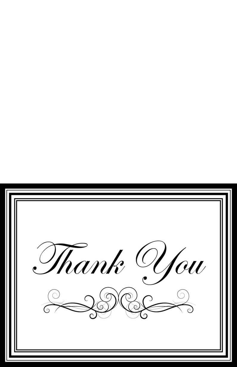 Decorative Black and White Wedding Invitation - Etsy