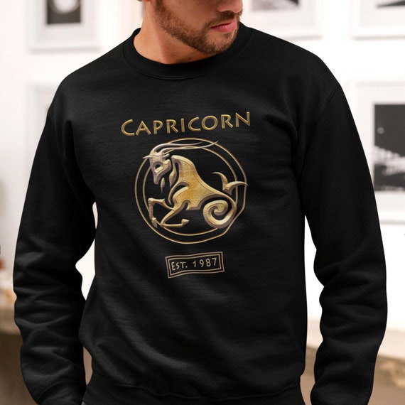 Custom Capricorn Zodiac Personalize Birth Date Jumper