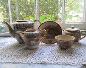 Japanese Earthenware Tea Service