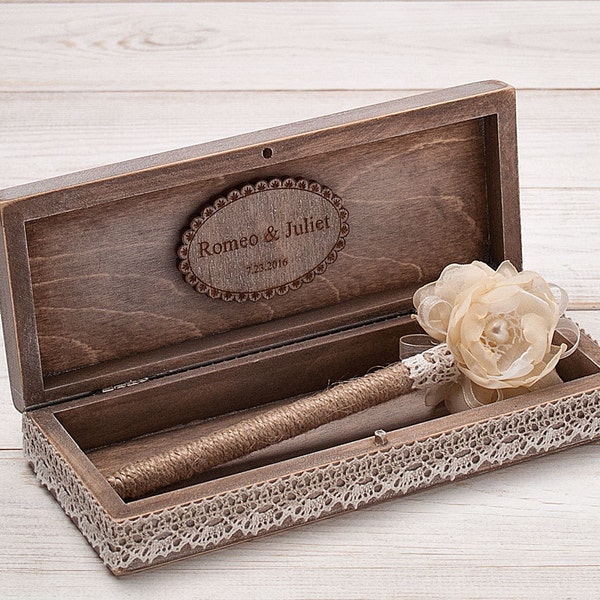 Wedding Guest Book Pen Personalized Pen Holder Bridal Shower Wedding Pen Rustic GuestBook Pens Rustic Holder Burlap Pen Flower Pen