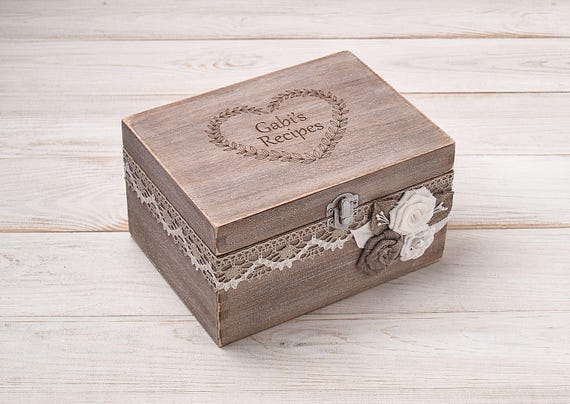 Unique 44 Modern Recipe Card Box