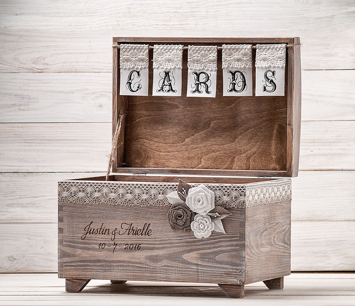 Card Box Wedding Reception Card Box Wedding Card Holder Etsy