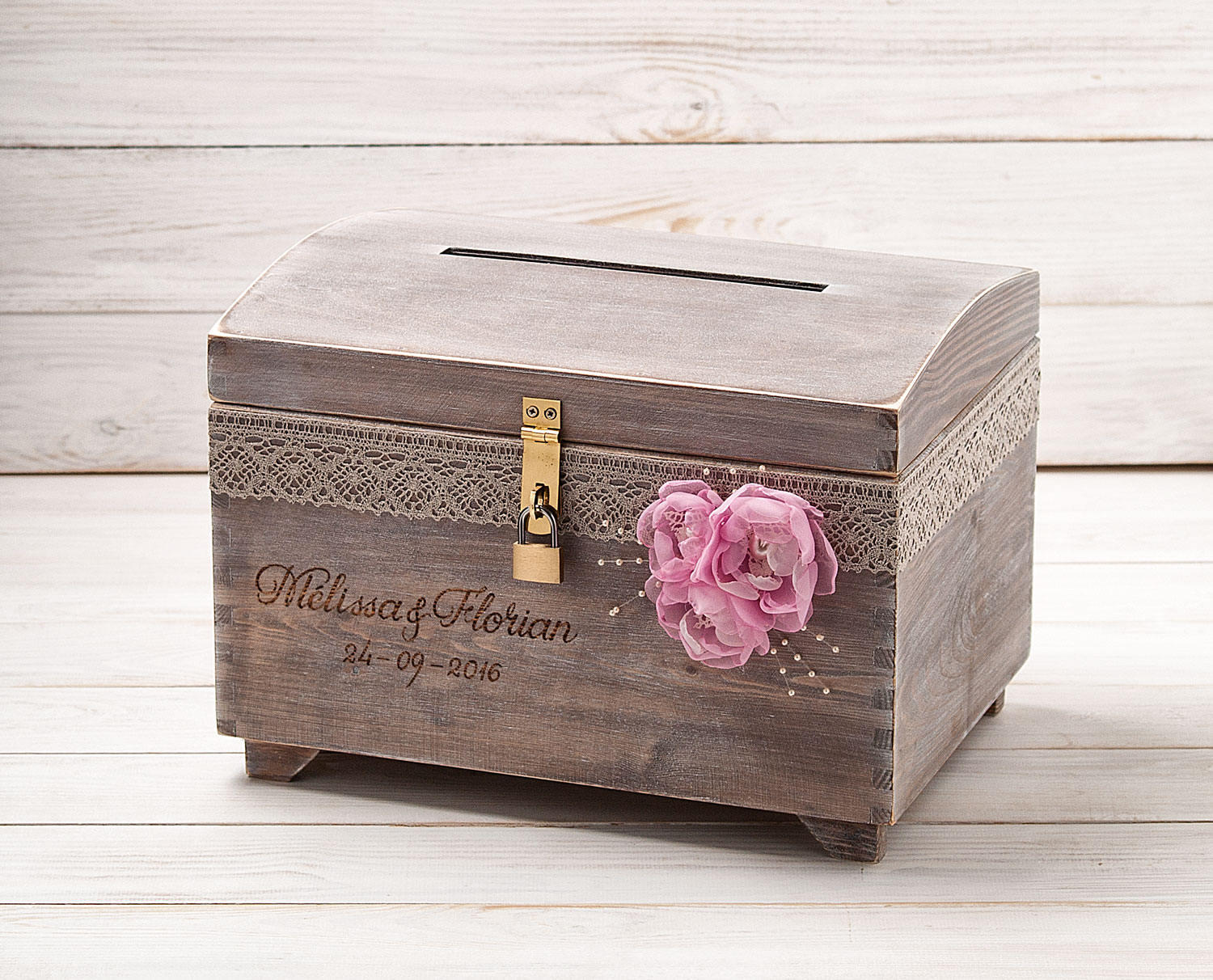 HochzeitsSpardose mit Schlüssel Schlüsseltruhe Personalisiert Etsy