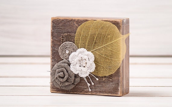 Fall Wedding Ring Box Personalized Rustic Ring Bearer Box - Etsy
