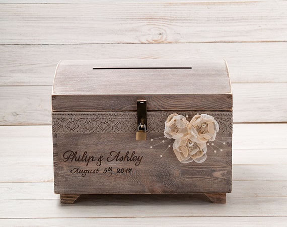 Lovely 20 Wedding Card Box With Lock And Key