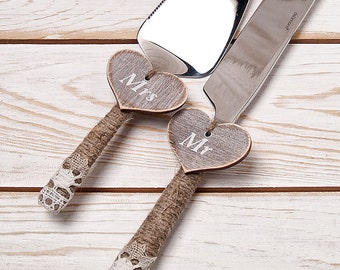 Wedding Cake Set Wedding Cake Serving Set Wedding Cake Server Set Cake Servers and Knives