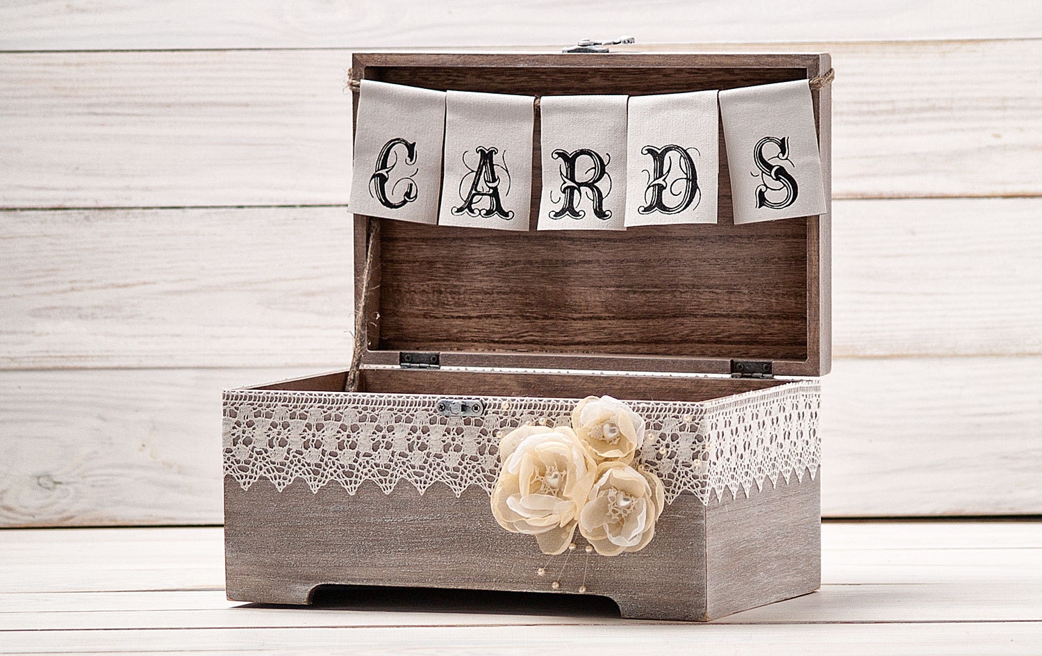 Wedding Rustic Cards Box Rose Wedding Card Box Rustic Wood - Etsy UK