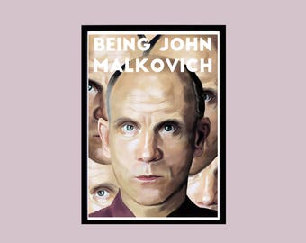 JOHN MALKOVICH BEING DIRECTOR ART PRINT POSTER OIL PAINTING LFF0092