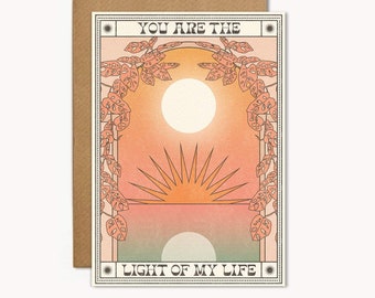 You are the Light of My Life Card
