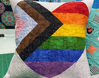 Pride Pillow Cover Pattern - PDF
