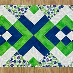Inside Out Table Runner Pattern - PDF