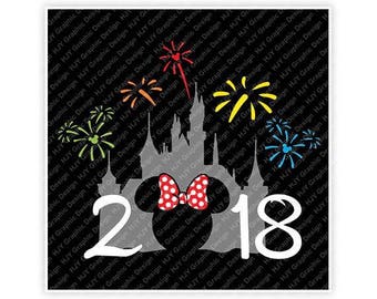 Download Mickey fireworks svg | Etsy
