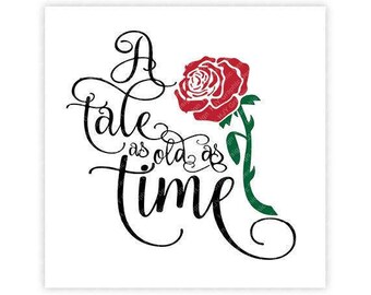 Featured image of post Silhouette Beauty And The Beast Rose Svg Pin the clipart you like