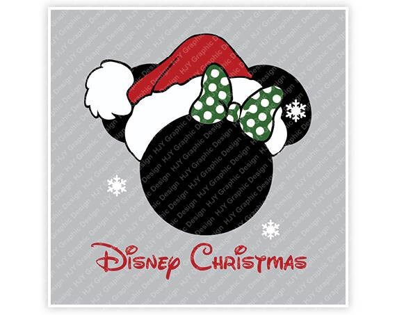 Disney, Icon Mickey Mouse, Icon Minnie Mouse, Christmas, Digital, Dow…