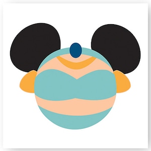 Princess, Jasimne, Minnie, Mouse, Head, Icon, Ears, Digital, Download, TShirt, Cut File, SVG, Iron on, Transfer