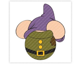Snow, White, Dopey, Seven 7, Dwarfs, Mickey, Mouse, Digital, Download, TShirt, Cut File, SVG, Iron on, Transfer