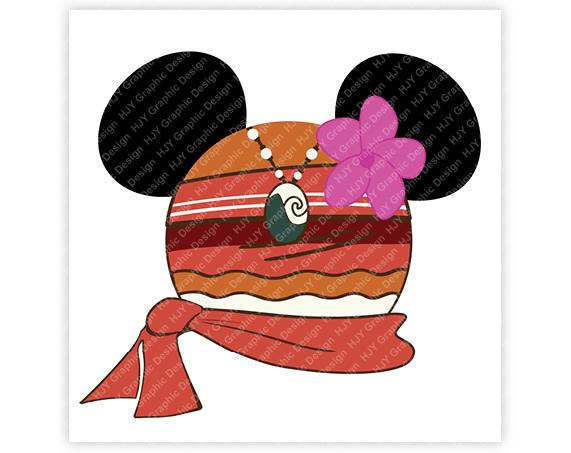 Disney, Moana, Princess, Flower, Necklace, Minnie, Mickey, Mouse, Hea…