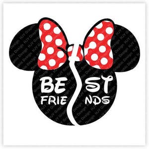 Minnie, Muis, Beste Vrienden, Muis, Hoofd, Icoon, Oren, Digitaal, Downloaden, TShirt, Geknipt Bestand, SVG, Strijken, Overdracht