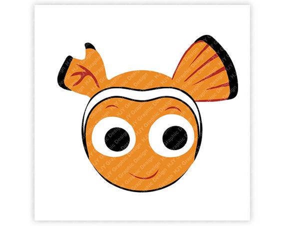 Nemo, Fish, Mickey, Mouse, Head, Icon, Ears, Digital, Download