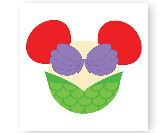 Disney, Princess, Icon Minnie Mouse Head, Icon Mickey Mouse Head, Mou…