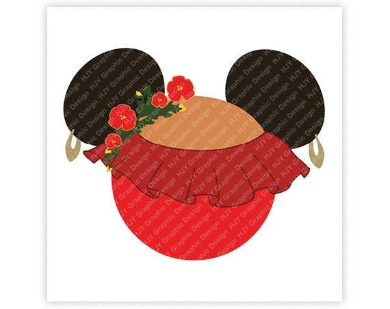 Download Disney Elena Of Avalor Princess Icon Minnie Mouse Head Etsy
