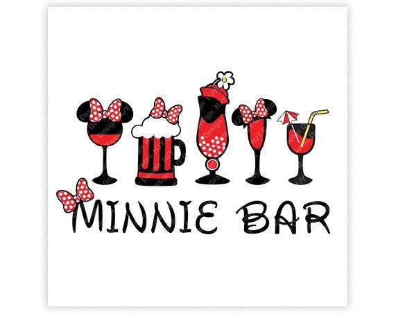 Disney, Minnie Bar, Drinks, Bow, Epcot, Food, Wine, Festival, Digital…