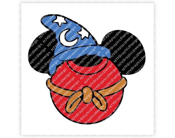 Fantasia, Sorcerer, Mickey, Mouse, Head, Icon, Ears, Digital, Download, TShirt, Cut File, SVG, Iron on, Transfer Fantasia, Sorcerer, Mickey, Mouse, Head, Icon, Ears, Digital, Download, TShirt, Cut File, SVG, Iron on, Transfer