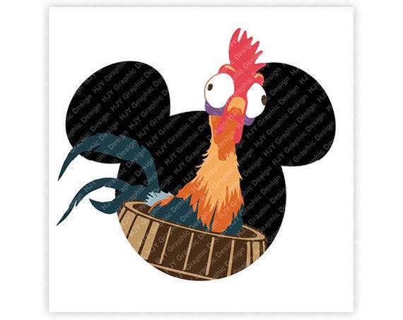 Disney Moana Hei Hei Chicken Barrel Minnie Mickey Etsy Disney Moana Hei Hei Chicken Barrel Minnie Mickey Etsy