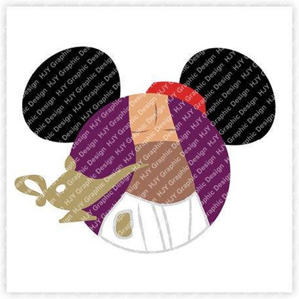 Aladdin, Lamp, Mickey, Mouse, Ears, Head, Icon, Digital, Download, TShirt, Cut File, SVG, Iron on, Transfer