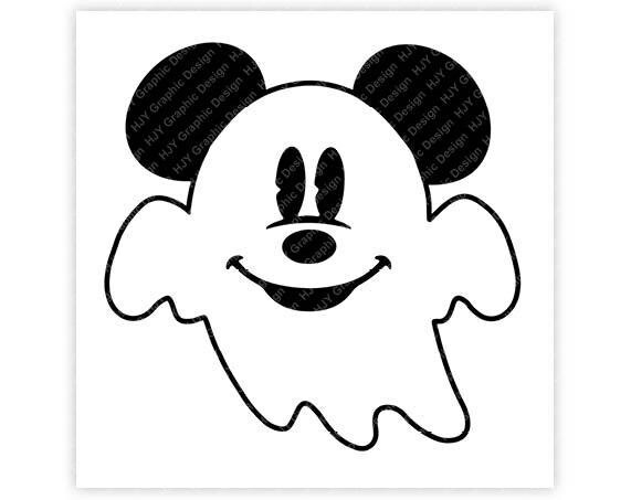 Disney Ghost Icon Mickey Mouse Icon Minnie Mouse | Etsy
