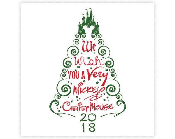Free Free 186 Disney Christmas Tree Svg SVG PNG EPS DXF File
