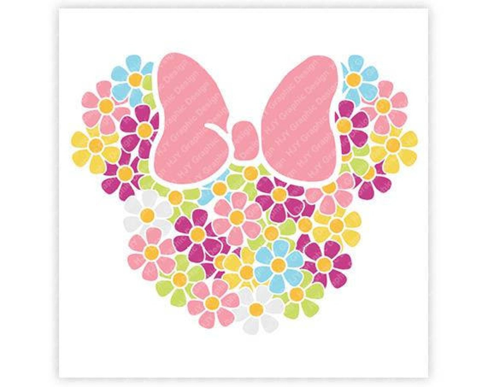 mickey mouse in flowers My Vaughan