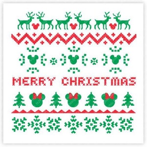 Ugly Sweater, Merry Christmas, Mickey Mouse, Minnie Mouse, Digital, Download, TShirt, Cut File, SVG, Iron on, Transfer