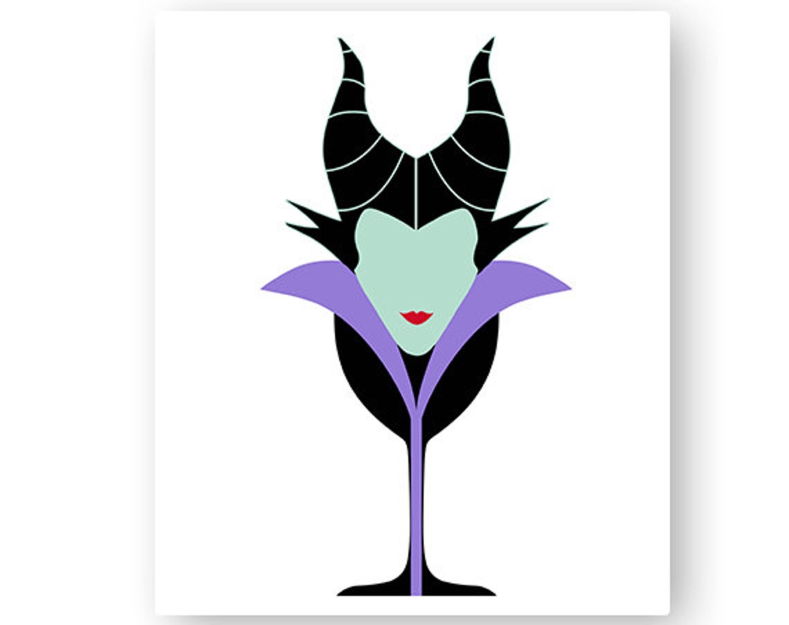 Free Free 294 Disney Villain Wine Glass Svg SVG PNG EPS DXF File