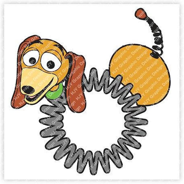 Toy, Story, Slinky, Dog, Mickey, Mouse, Digital, Download, TShirt, Cut File, SVG, Iron on, Transfer