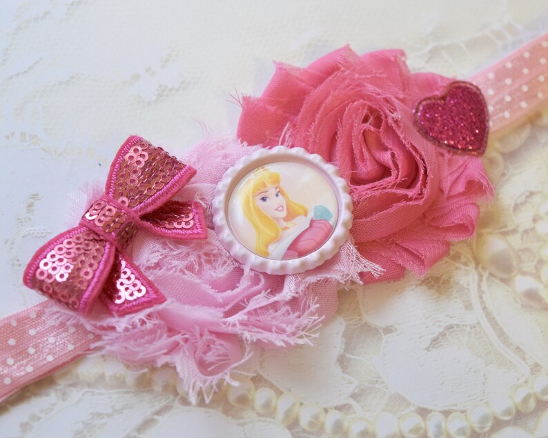 Minnie Mouse Headband Sleeping Beauty Headband Disney Etsy