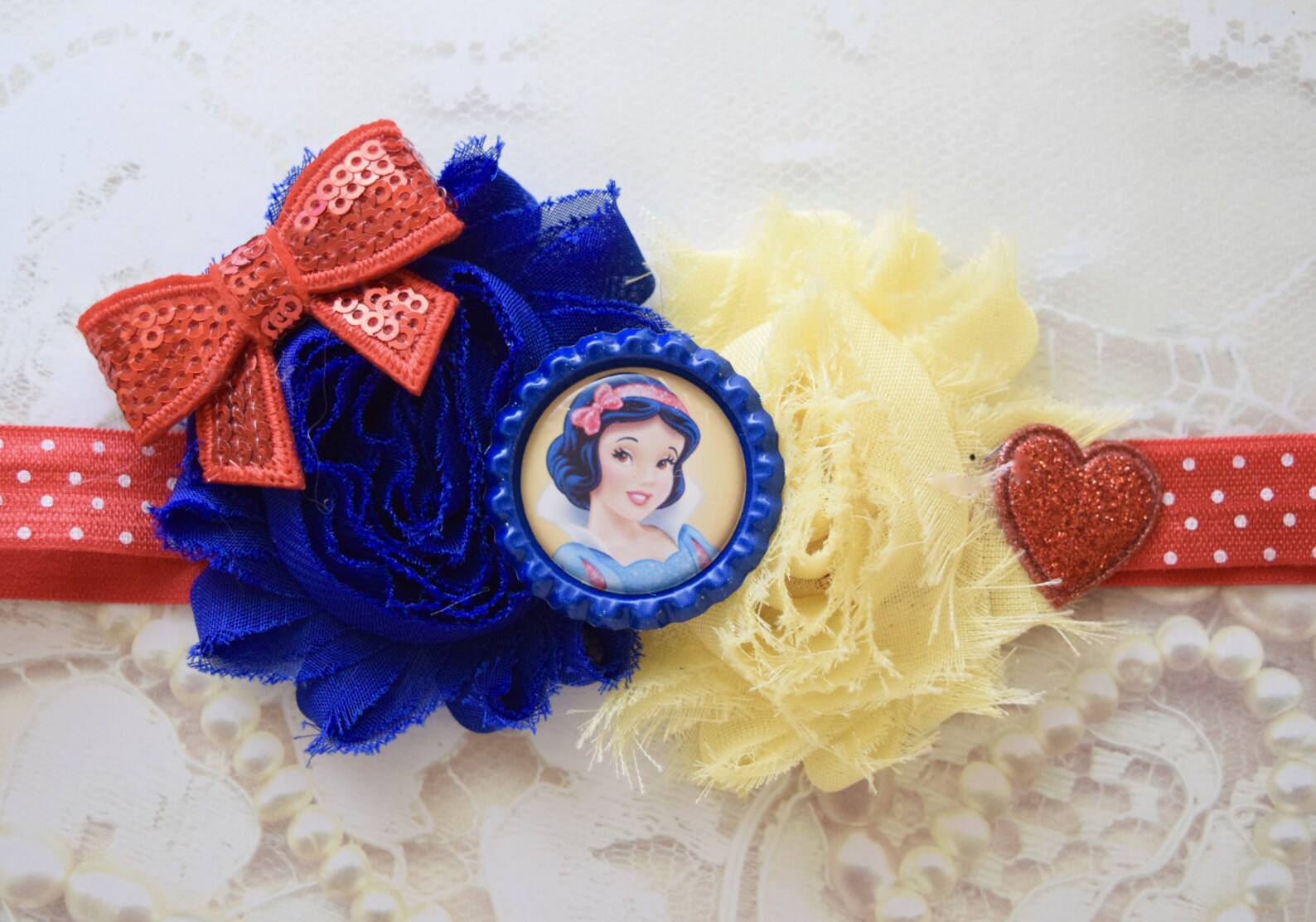Snow White Headband Belle Headband Disney Headband Disney Etsy