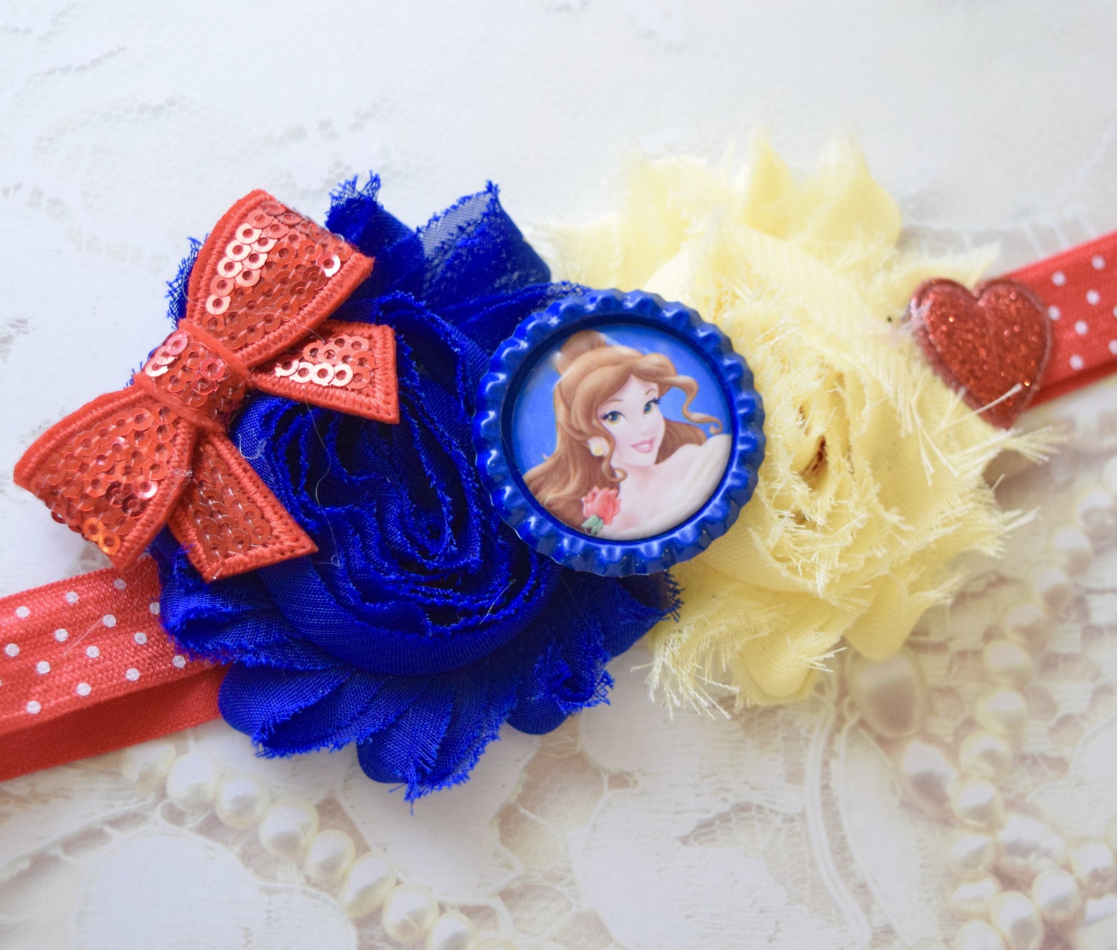 Snow White Headband Belle Headband Disney Headband Disney Etsy