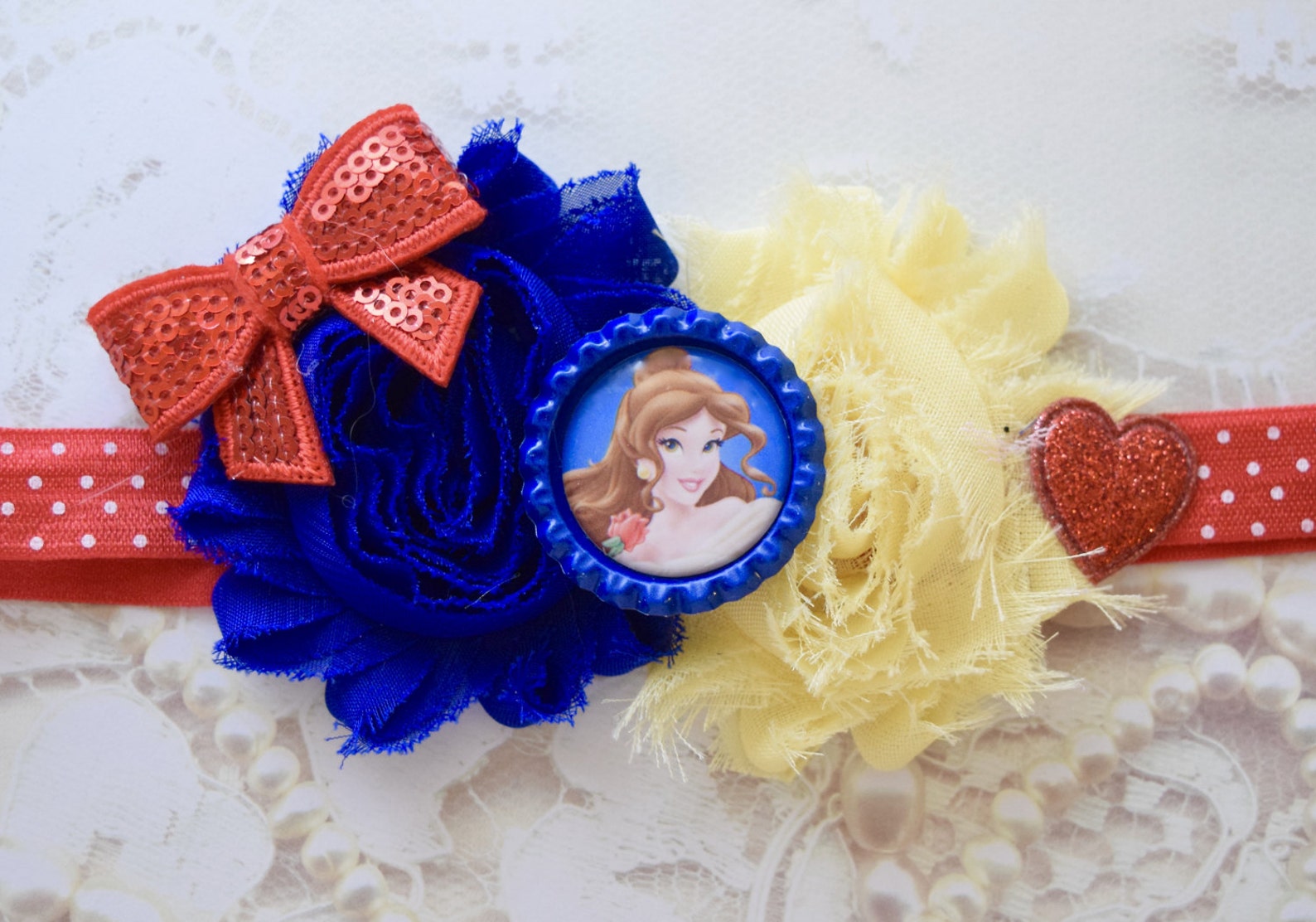 Snow White Headband Belle Headband Disney Headband Disney Etsy