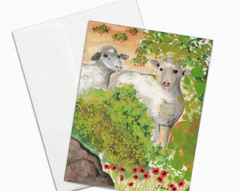 Sheep Note Cards: Farm and Ranch Greeting Card
