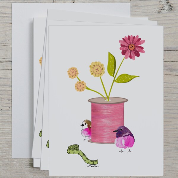 Thread Cards - Etsy