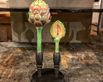 Modello botanico artisjokdoorsnede: