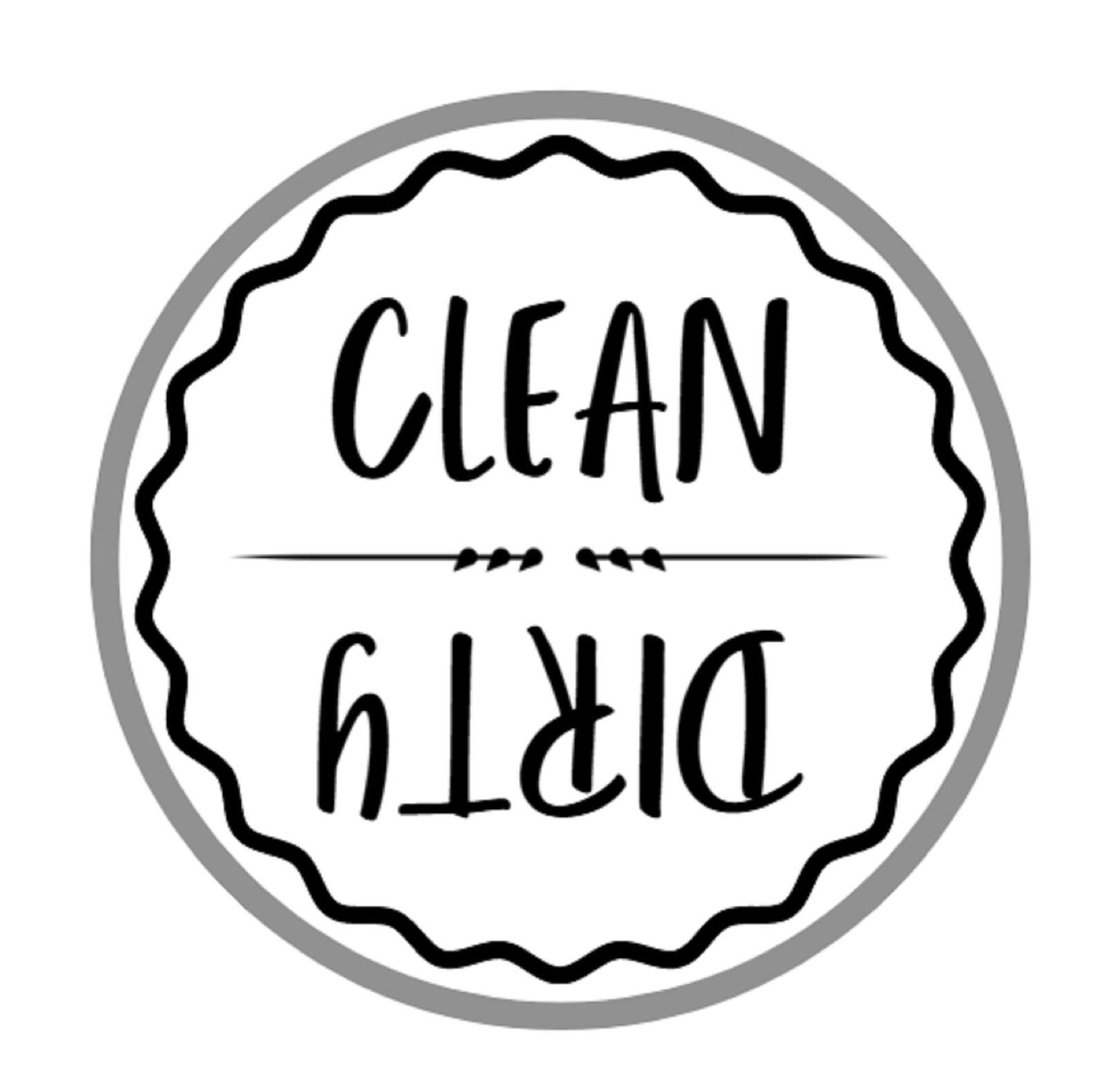 Dishwasher Clean/dirty SVG & PNG File laser Engraved Etsy India