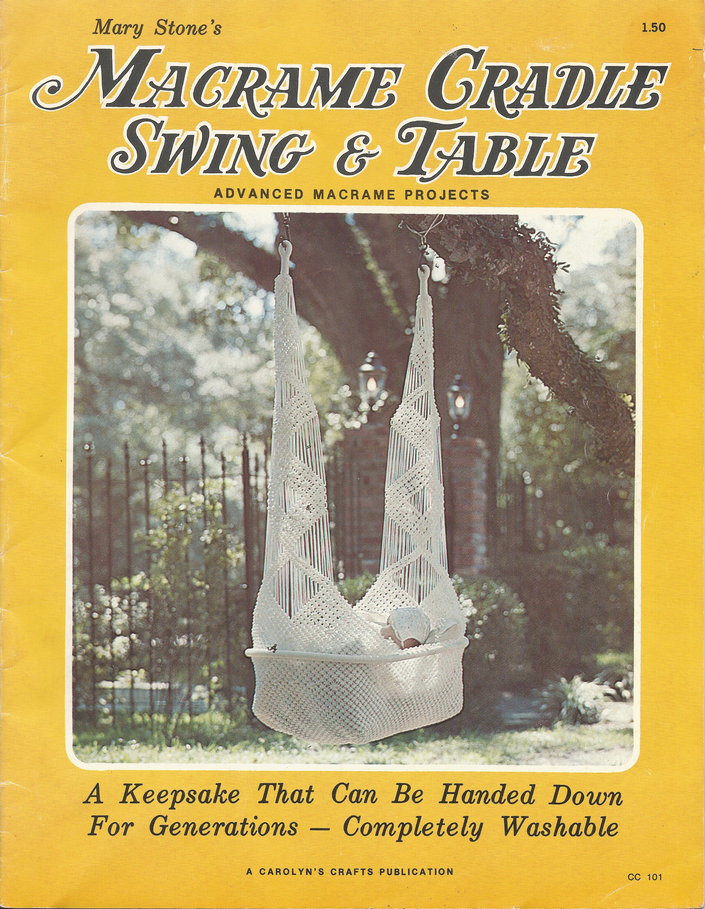 macrame cradle pattern