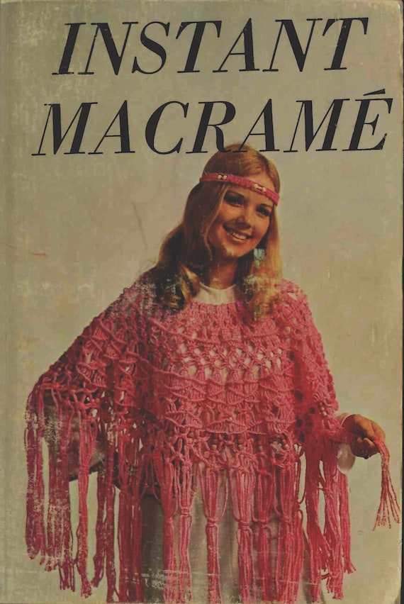 Instant Macrame Vintage Macrame Book Digital Download in PDF