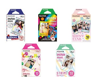 Color Fujifilm Instax Mini Film Instant Photos