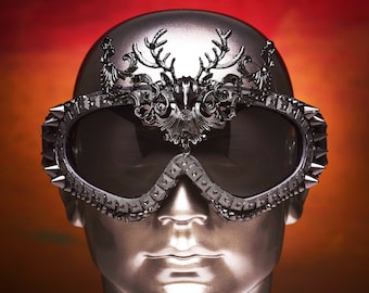 Playa Goggles- Gothic Stag